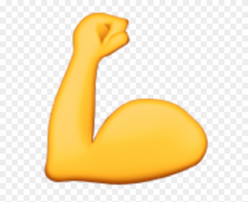 Bicep Muscle Transparent Png - Muscle Emoji Png #1300909