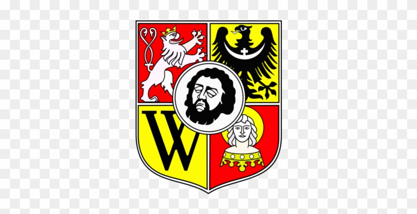 Herb Jest Cennym Źródłem Informacji Na Temat Danego - Coat Of Arms Of Wrocław #1300926