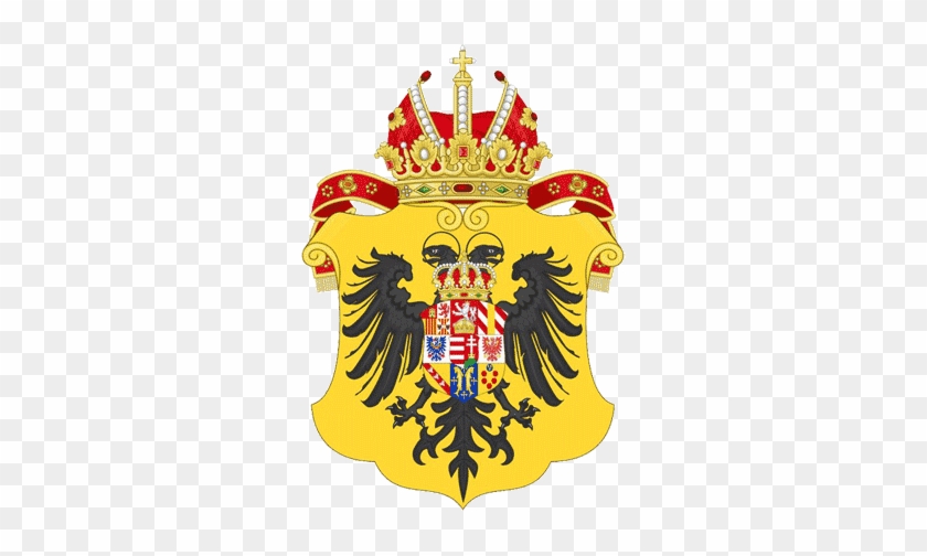 Herb Marii Teresy Habsburg Królowej Węgier - Holy Roman Empire Coat Of Arms #1301153