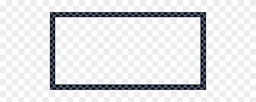 Worldlabel Com Border Dark Blue Black Checkered - Png Fancy Border #1301156