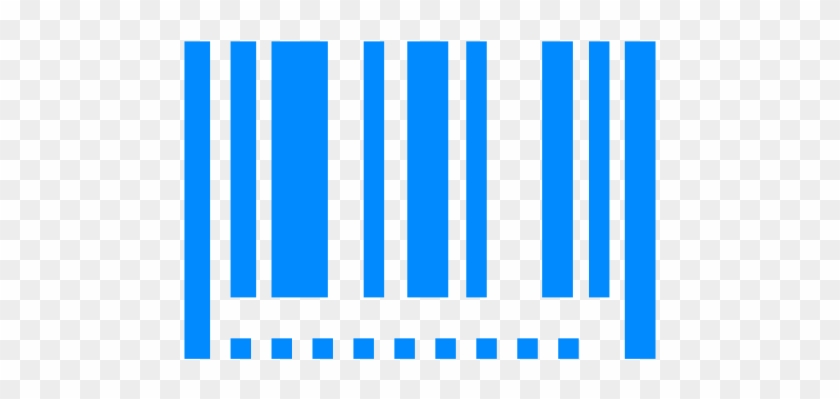 Barcode Png - Barcode Blue Png #1301293