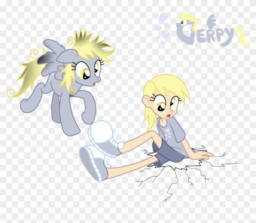 My Little Pony Derpy - Human And Pony Derpy #1301346