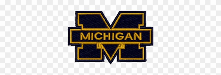 Michigan State Wolverines Embroidered Patch Uptown - University Of Michigan Plates #1301452