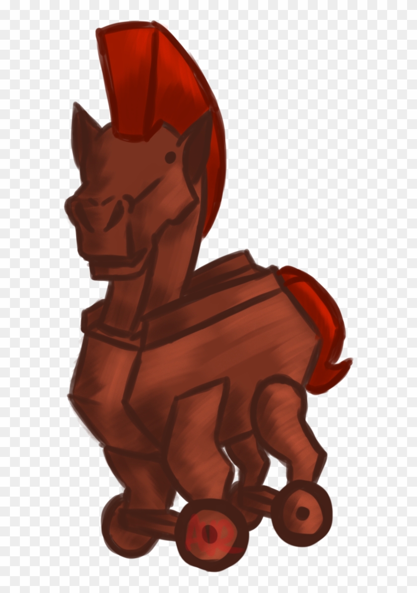“here's The Trojan Horse Pet From The Olympian Bundle - Horse #1301456