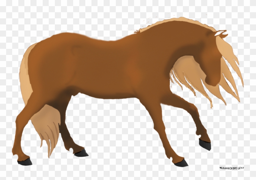 Minimalist Horse By Megawackorileyx - Mustang Horse #1301472