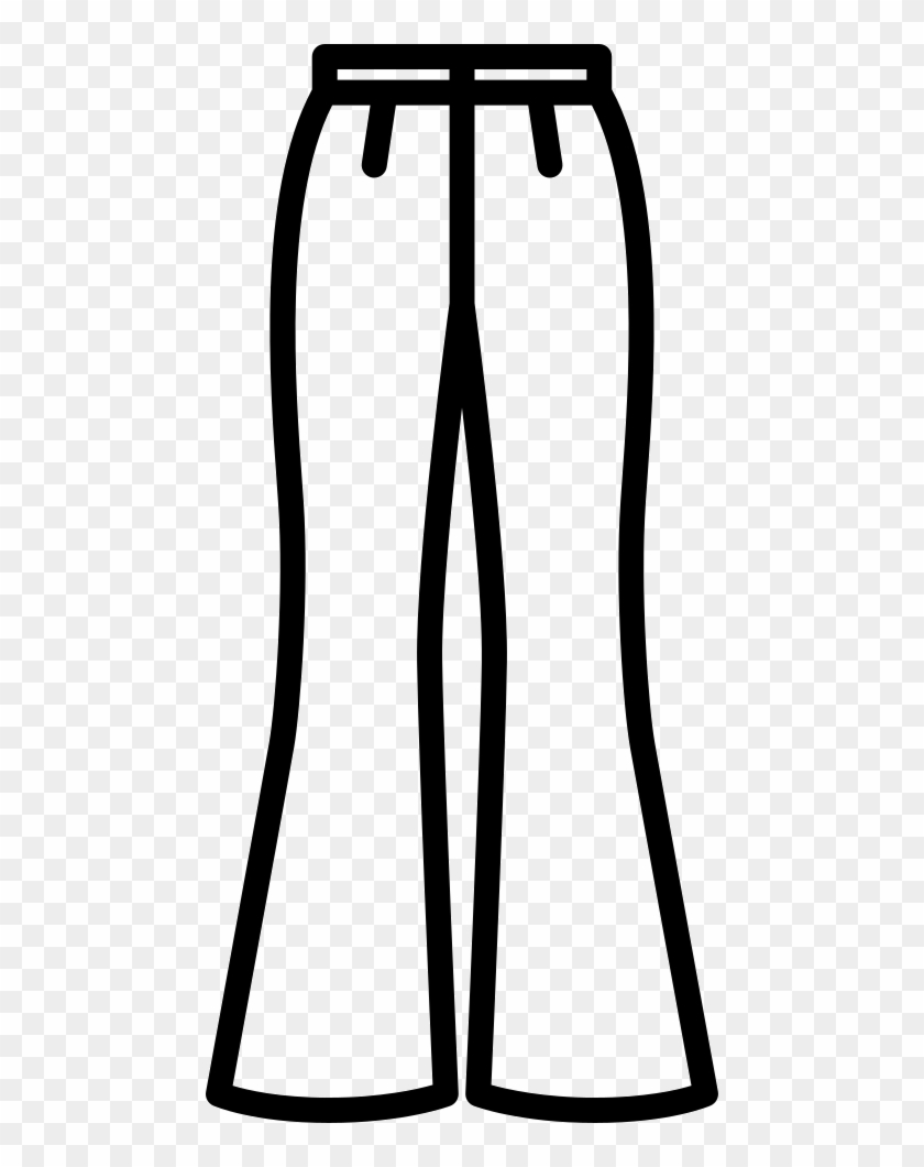 Flare Pants Comments - Vector Graphics #1301494