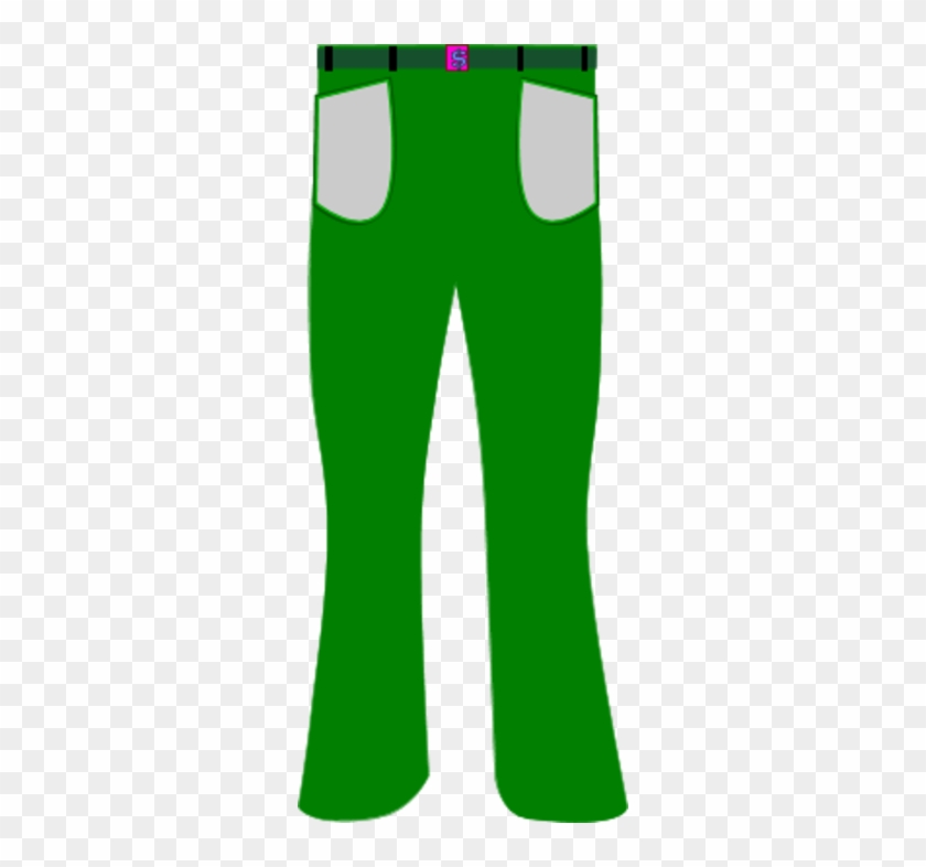 Pants Clip Art - Green Trousers Clip Art #1301502