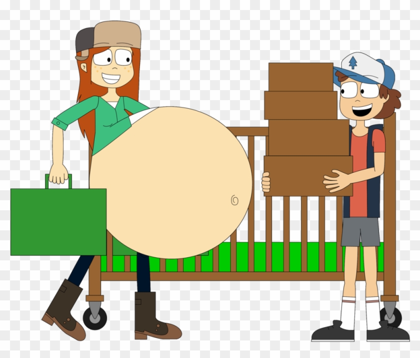 [request] Wendy And Dipper In A Maternity Store By - Cartoon #1301540