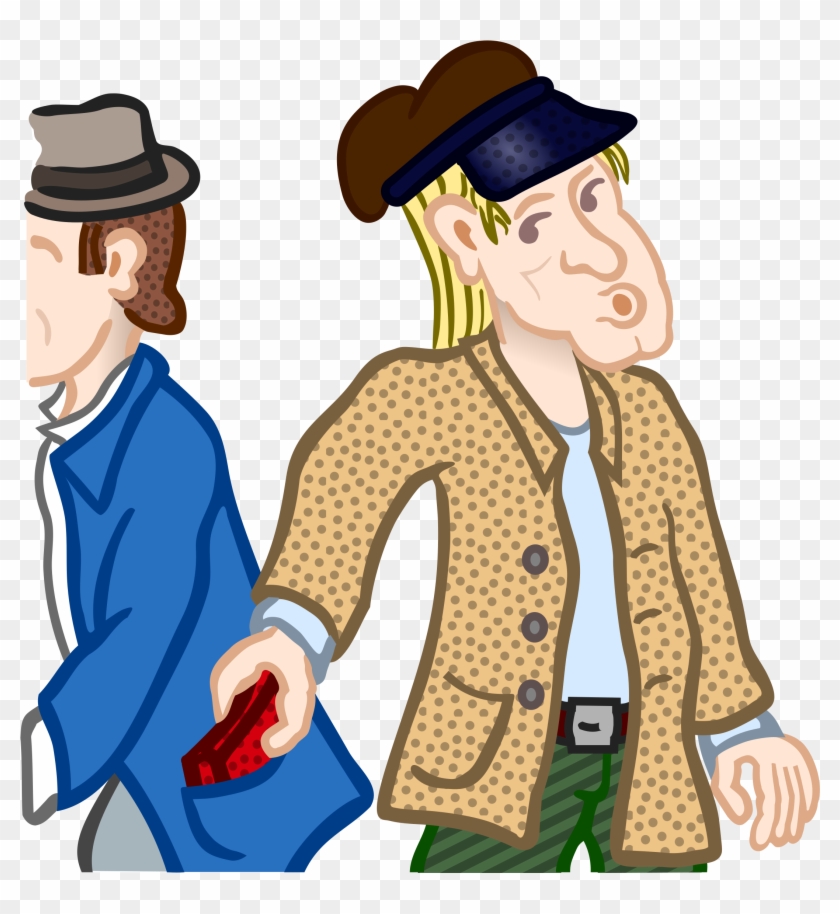 Coloured - Pickpocket Clipart Png #1301615