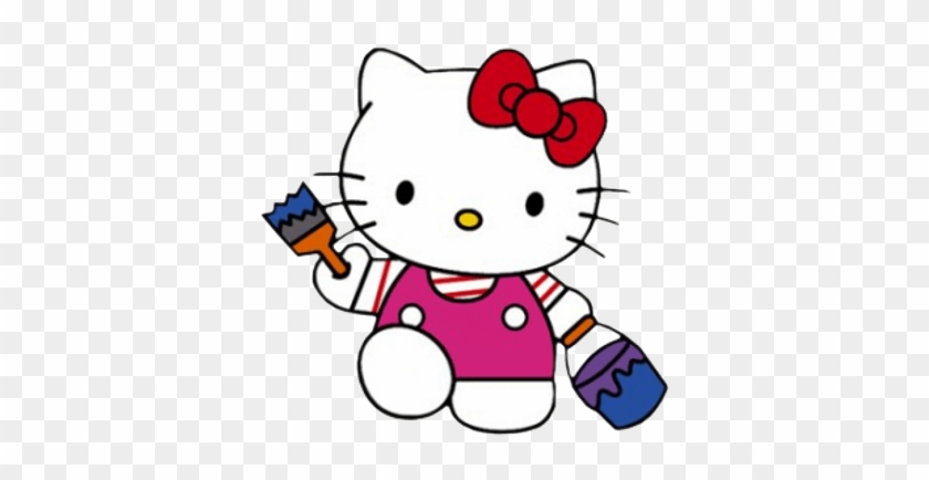 Hello Kitty Painting - Cartoon Characters For Painting #1301671