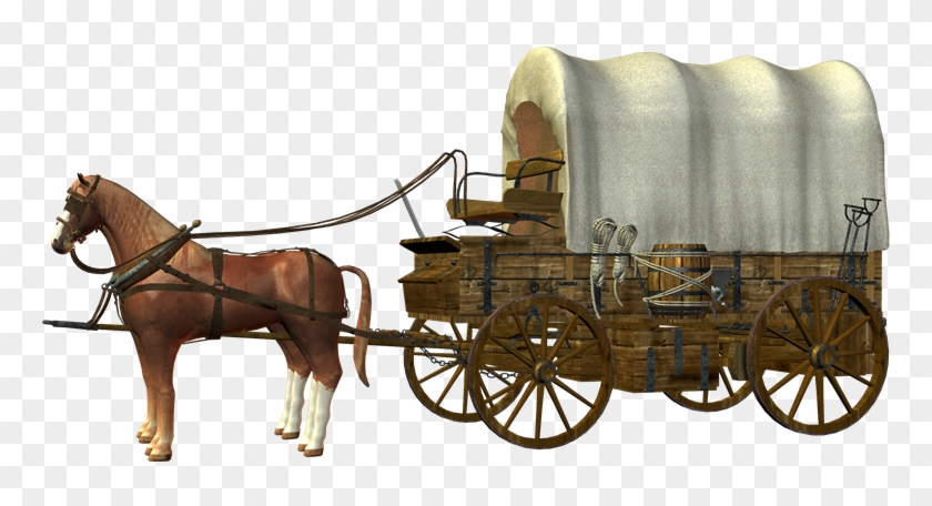 Horse-drawn Vehicle Carriage Cart Wagon - Carruaje Con Caballo Gif #1301677