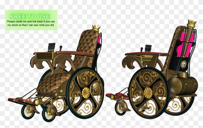 Steampunk Wheelchair #1301720