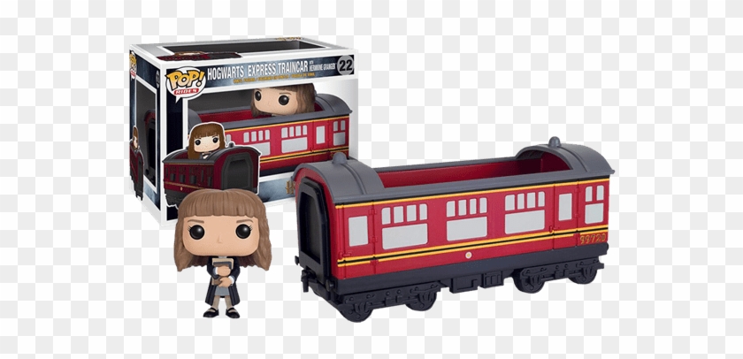 Hermione With Hogwarts Express Carriage Pop Vinyl Figure - Harry Potter Pop Ride #1301744