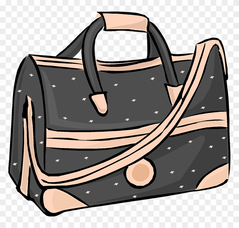 Book Bag Clipart 20, - Cartoon Luggage Bags - Free Transparent PNG Clipart  Images Download