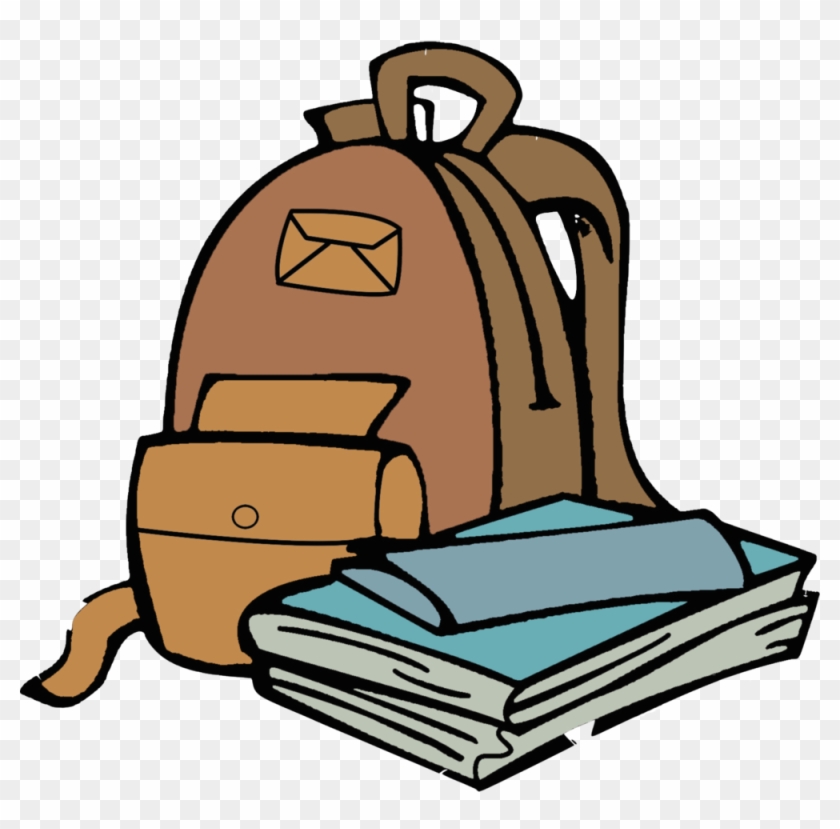 Book Bag Clip Art Free - Clip Art #1301763