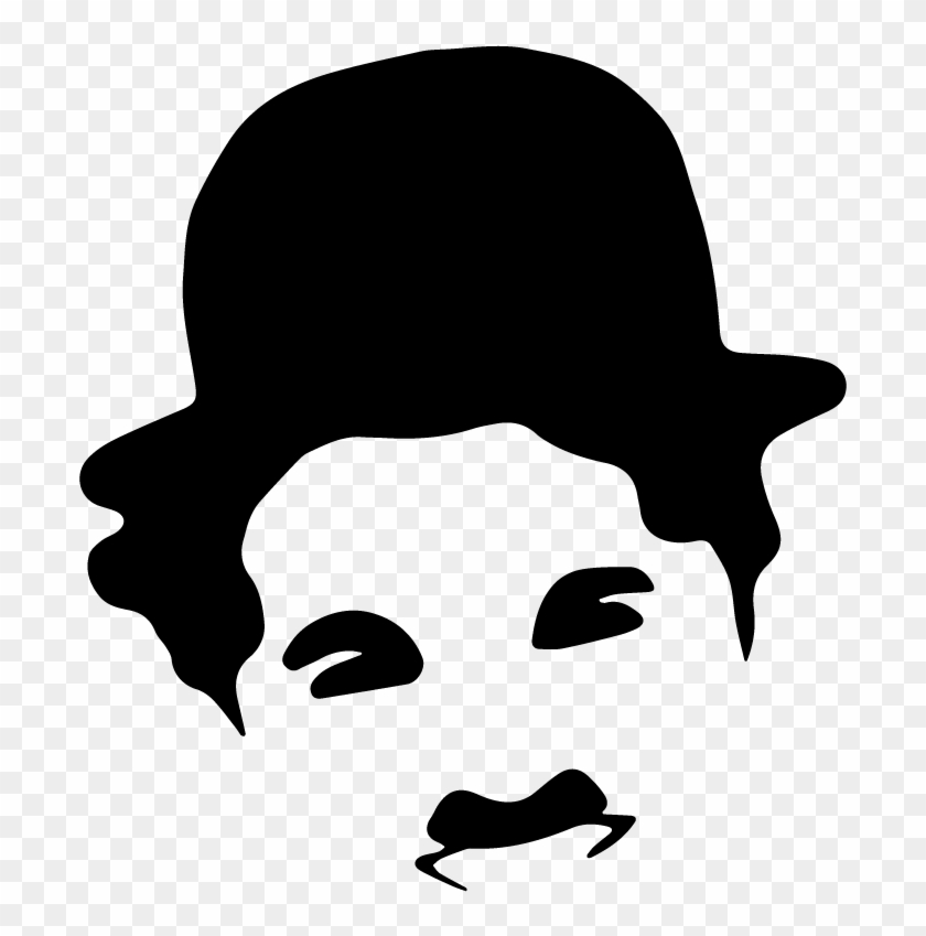 Charlie Chaplin Png - Silhouette Chaplin #1301865