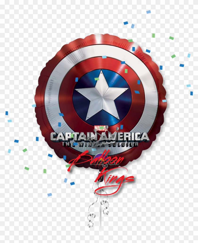 Captain America Emblem - Captain America Shield Sticker #1301897