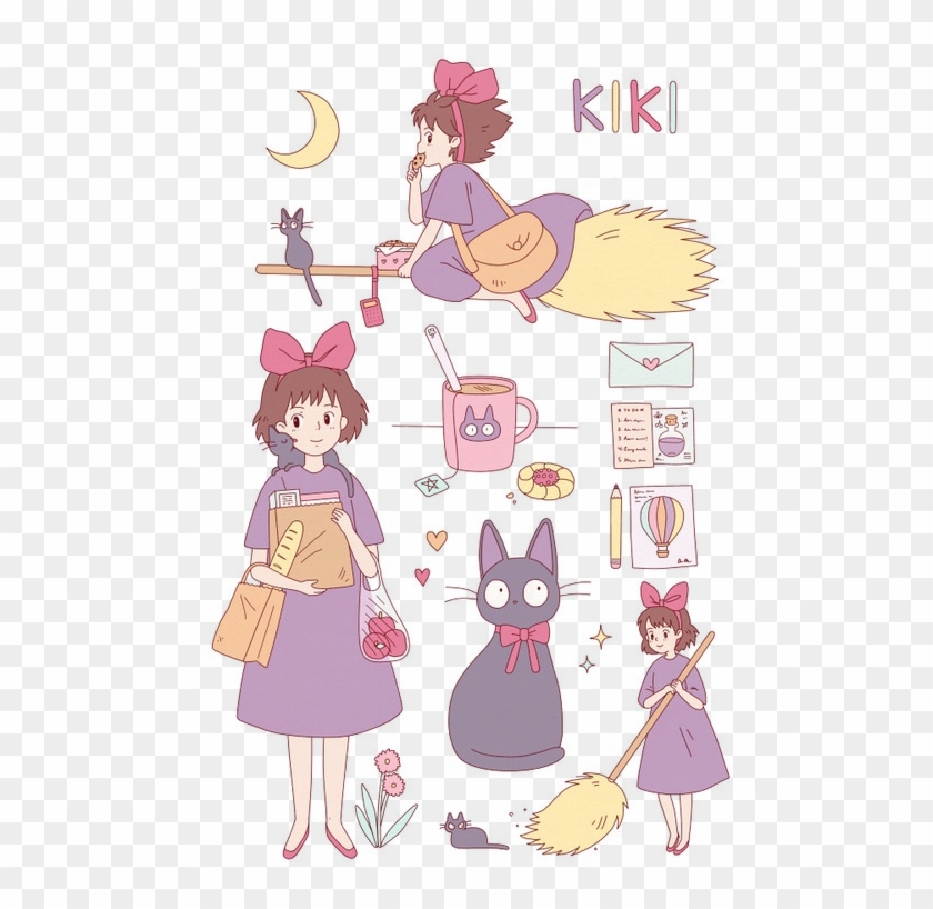 Kiki's Delivery Service - Studio Ghibli Character Design #1302090