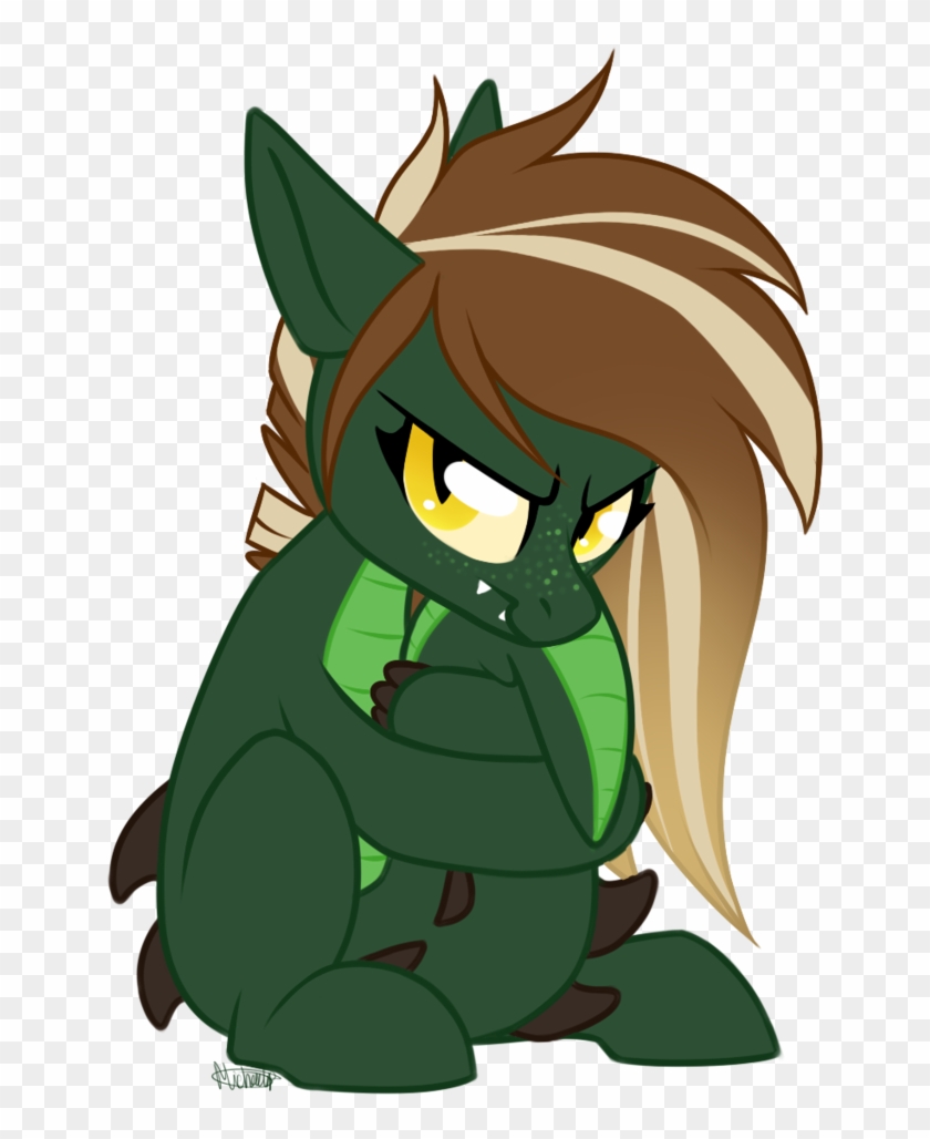 Alli The Gator-pony By Kellythedrawinguni - Cartoon #1302177