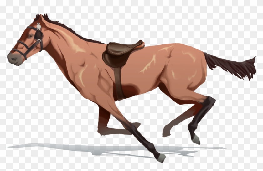 Mustang Pony Foal Stallion Mare - Running Horse Enimeted Png #1302196