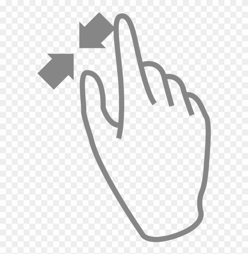 Pinch To Zoom Icon #1302255