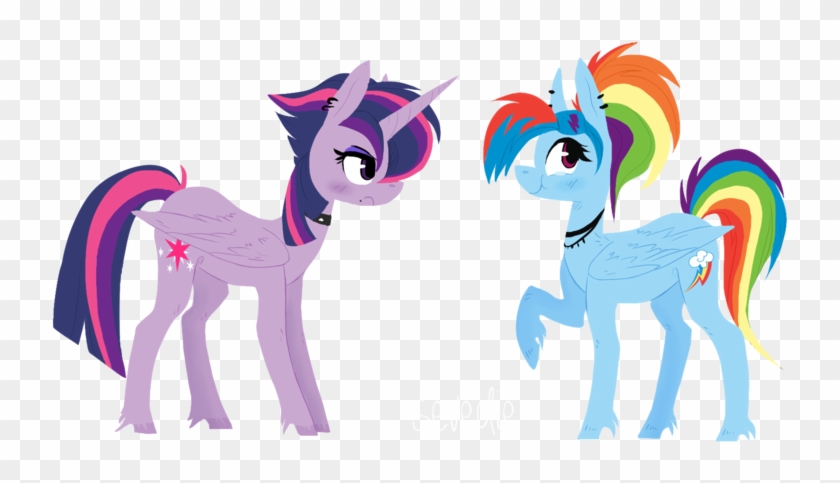 Pony Twilight Sparkle Rainbow Dash Pink Horse Mammal - Cartoon #1302343