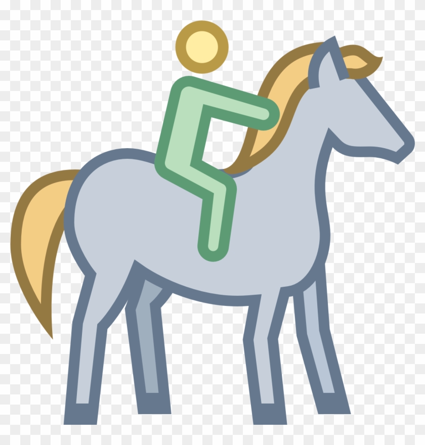 Horse Riding Icon Png - Horseback Riding Transparent #1302346