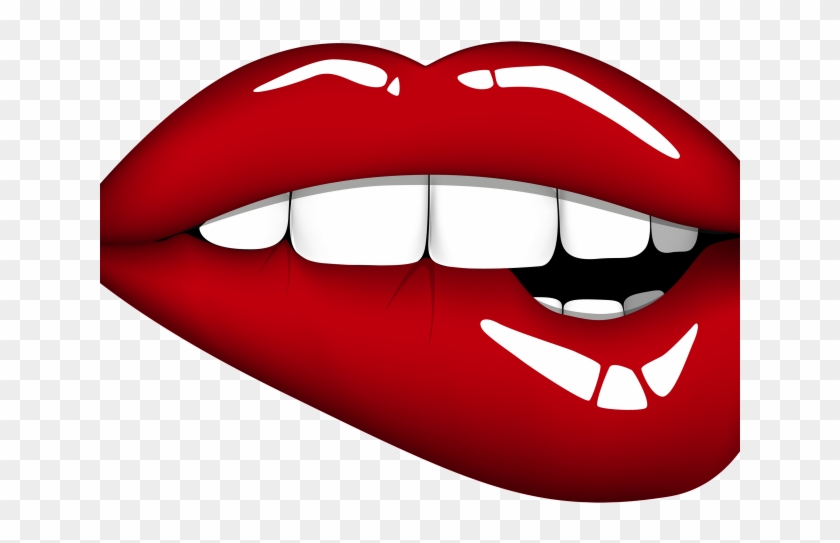 Cartoon Lips Clipart - Funny Emojis #1302411