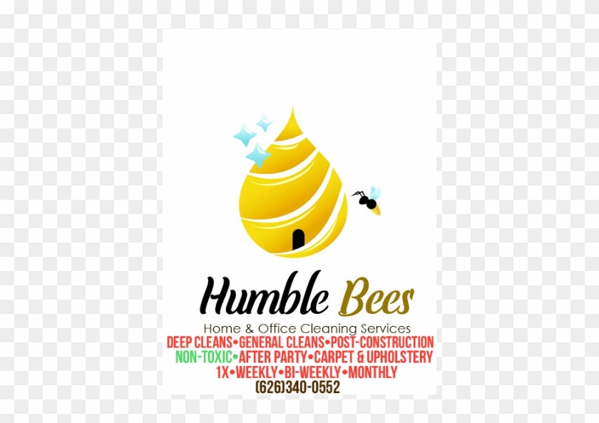 House Cleaning Service «humble Bees Home And Office - Graphic Design #1302446
