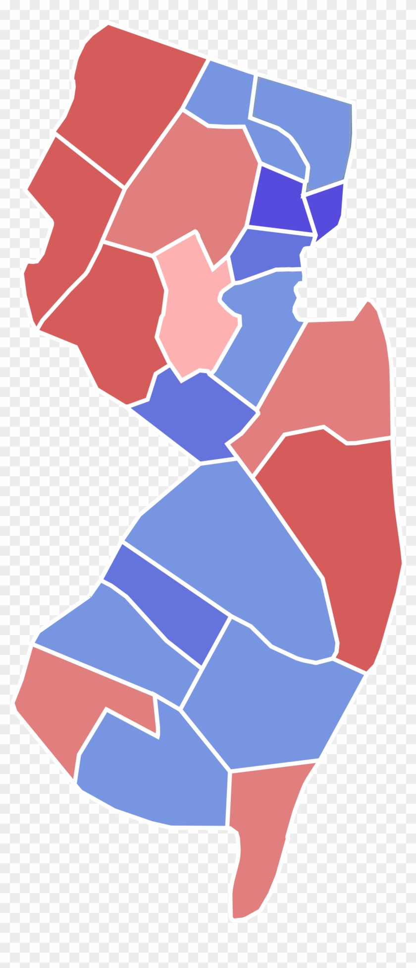 Open - Gubernatorial Election Nj Map 2017 #1302490