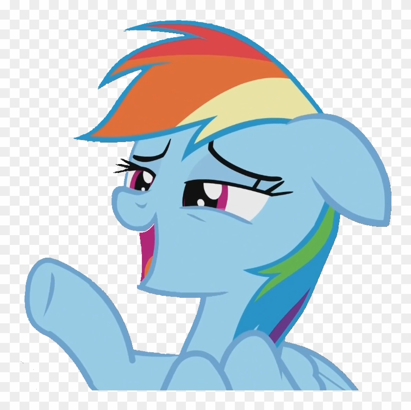 **darksideofthebeast Rolled Image** Mfw Op Delivers - My Little Pony Shrug #1302504