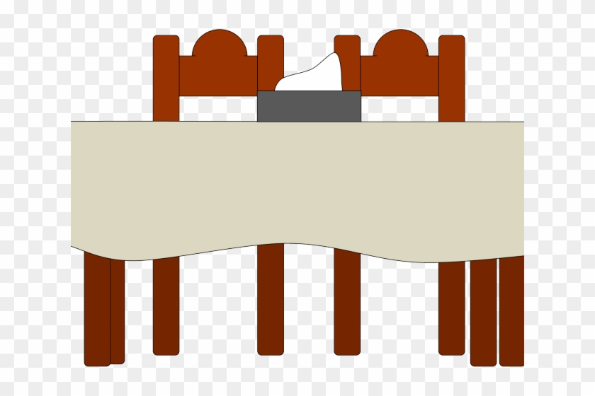 Dining Table Cliparts - Cartoon Dining Table #1302639