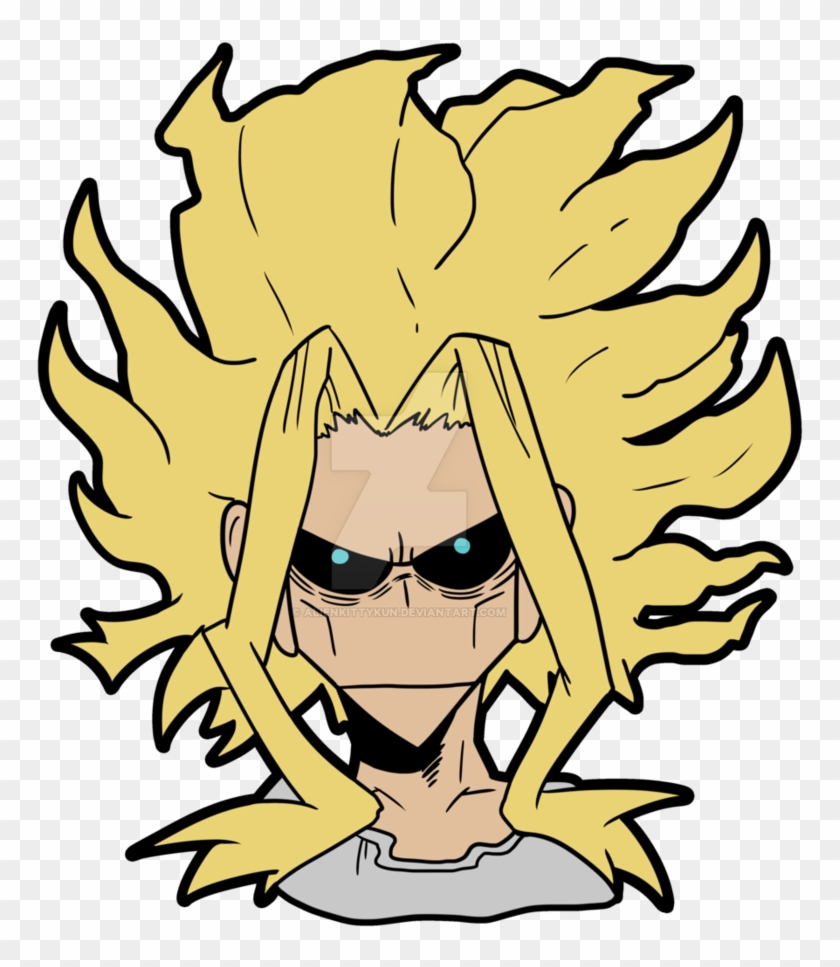 All Might Weakling By Alienkittykun - Portable Network Graphics #1302714