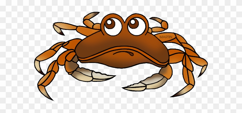 Animals Clip Art By Phillip Martin Horseshoe Crab Hanslodge - Dungeness Crab Clipart #1302765