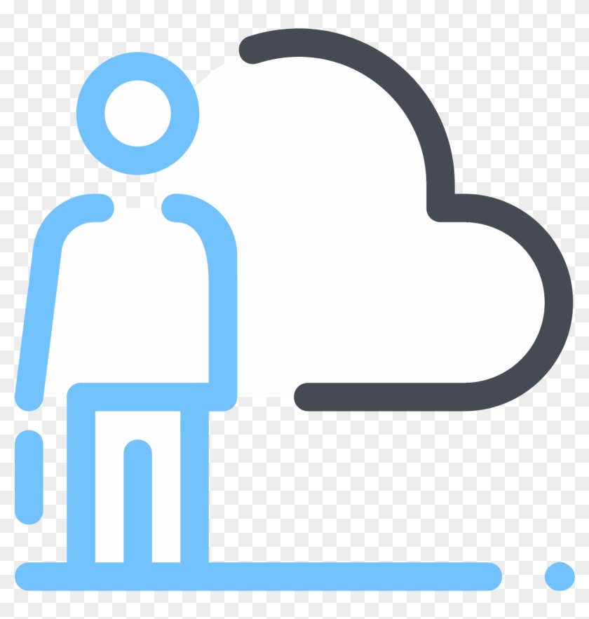 Cloud Business Icon - Cloud Computing #1302858
