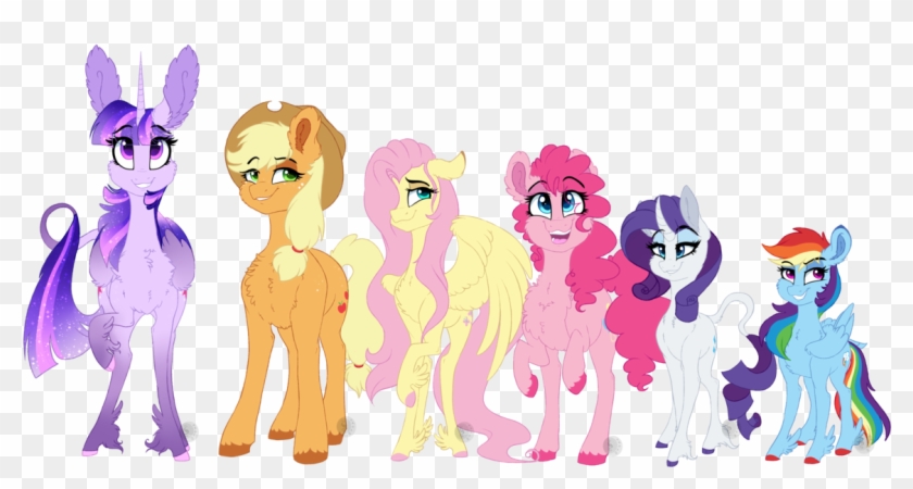 My Little Pony - Mlp Headcanon Mane 6 #1302869