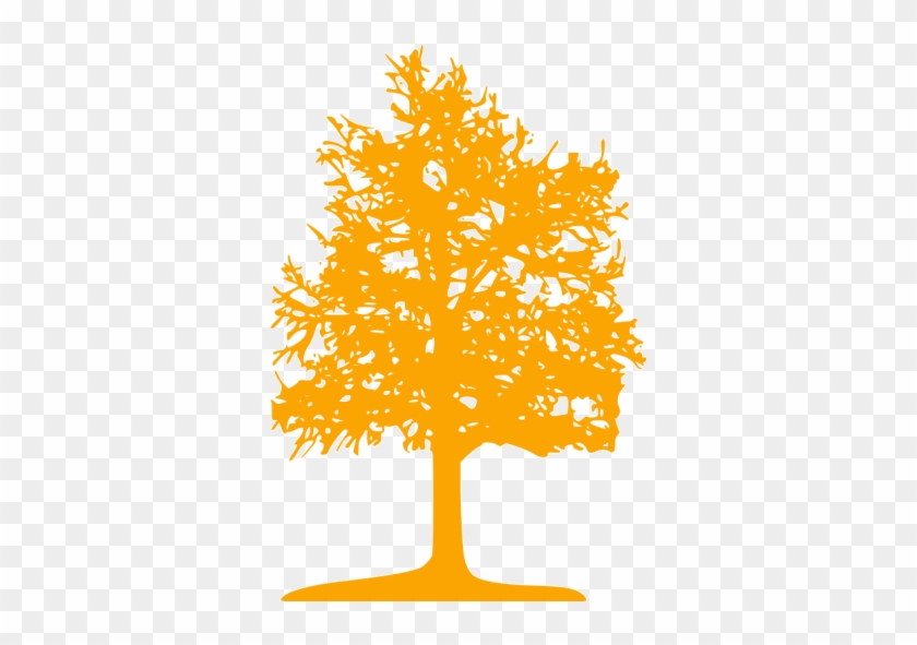 Yellow Tree Icon Png #1302999