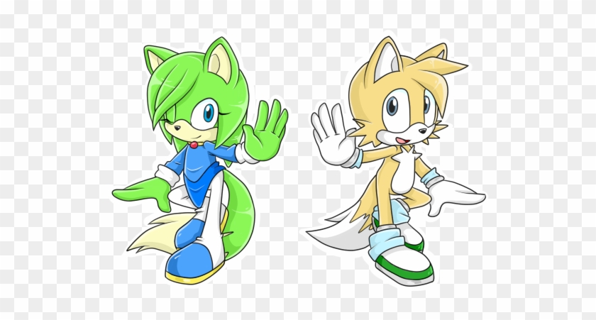 Cosmo X Tails Fan Children - Tails And Li Moon #1303028