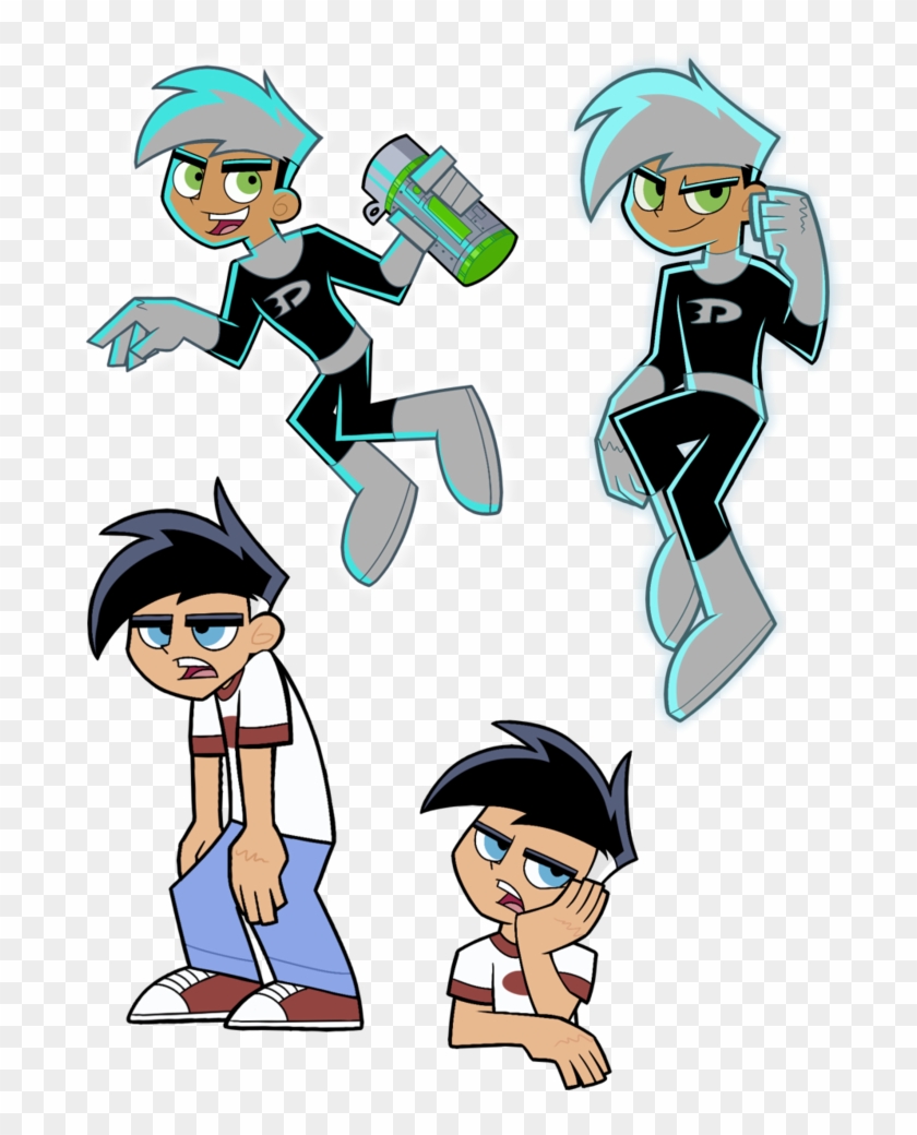 Dark Danny Dani Phantom Deviantart Digital Art - Danny Phantom #1303031