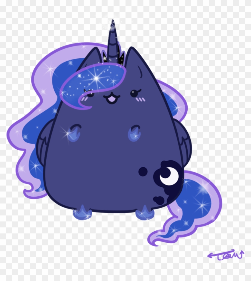 My Little Pony Pusheen Cat Twilight Sparkle - Pusheen My Little Pony Luna #1303053