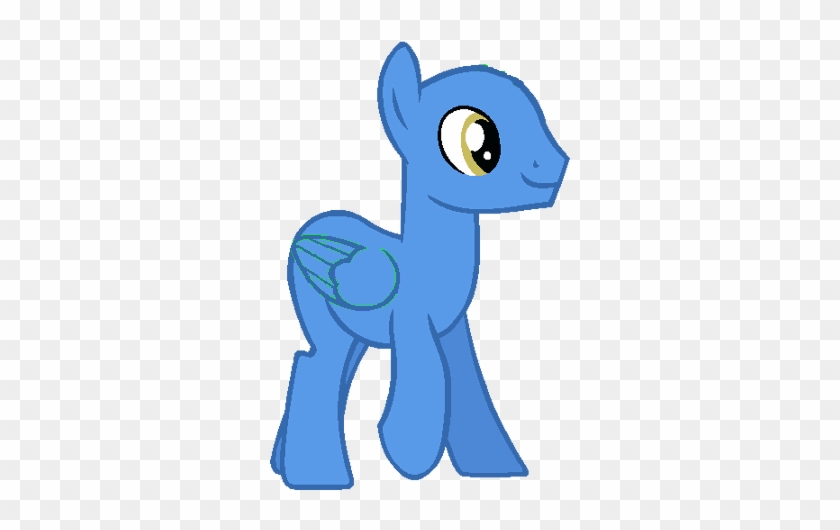 My Little Pony Male Pegasus Base - Mlp Stallion Unicorn Base #1303054.
