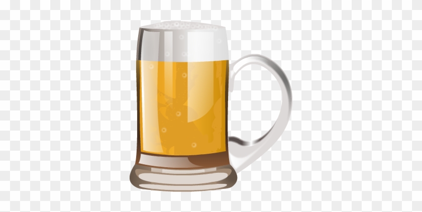 Nice Glass Of Beer Clipart Alcohol Beer Glass Icon - Beer Icon #1303059