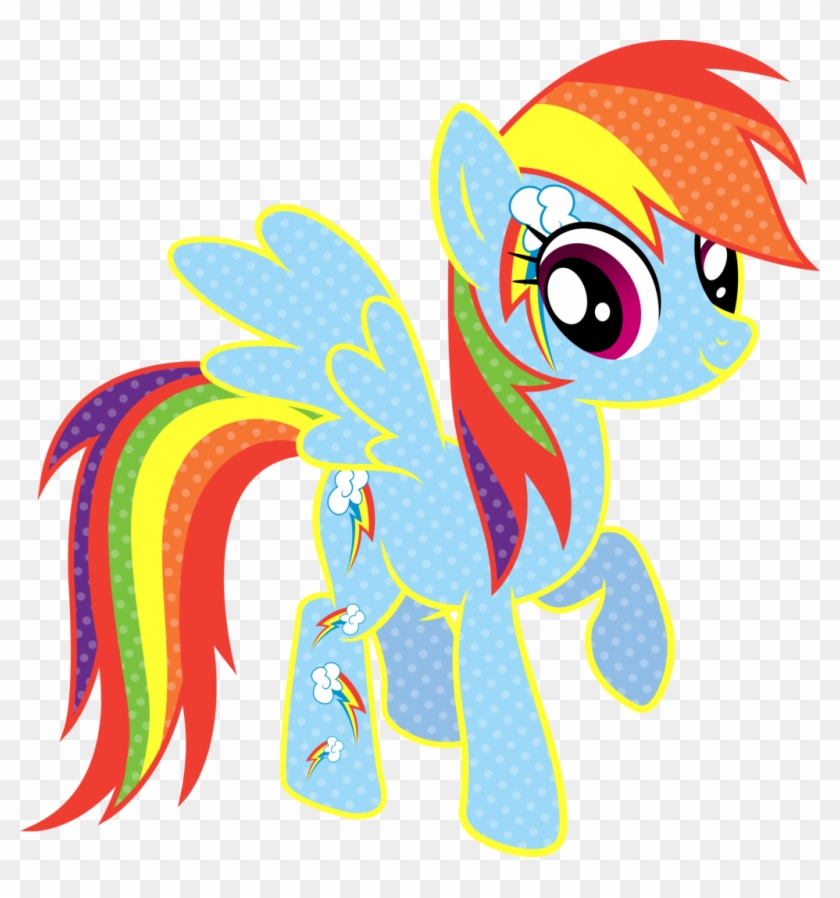 Rainbow Dash Cutie Mark Coloring Page For Kids - Cutie Mark Magic Rainbow Dash #1303116