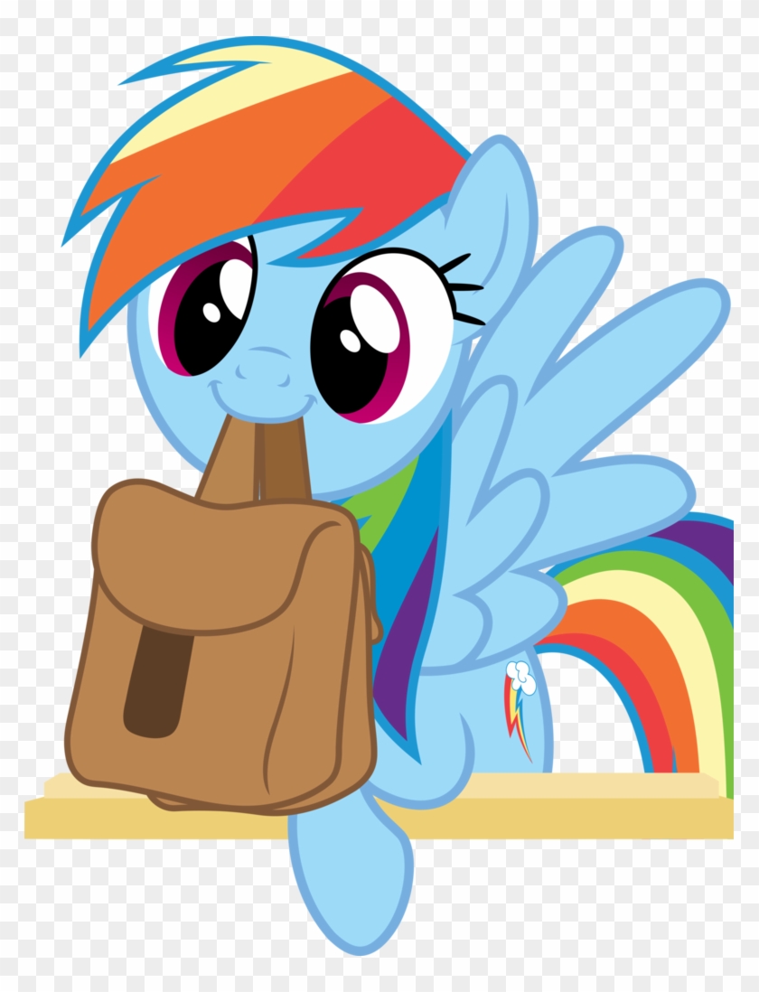 Cute Dashie Holds Bags By Pink1ejack - Dashie Cute #1303135