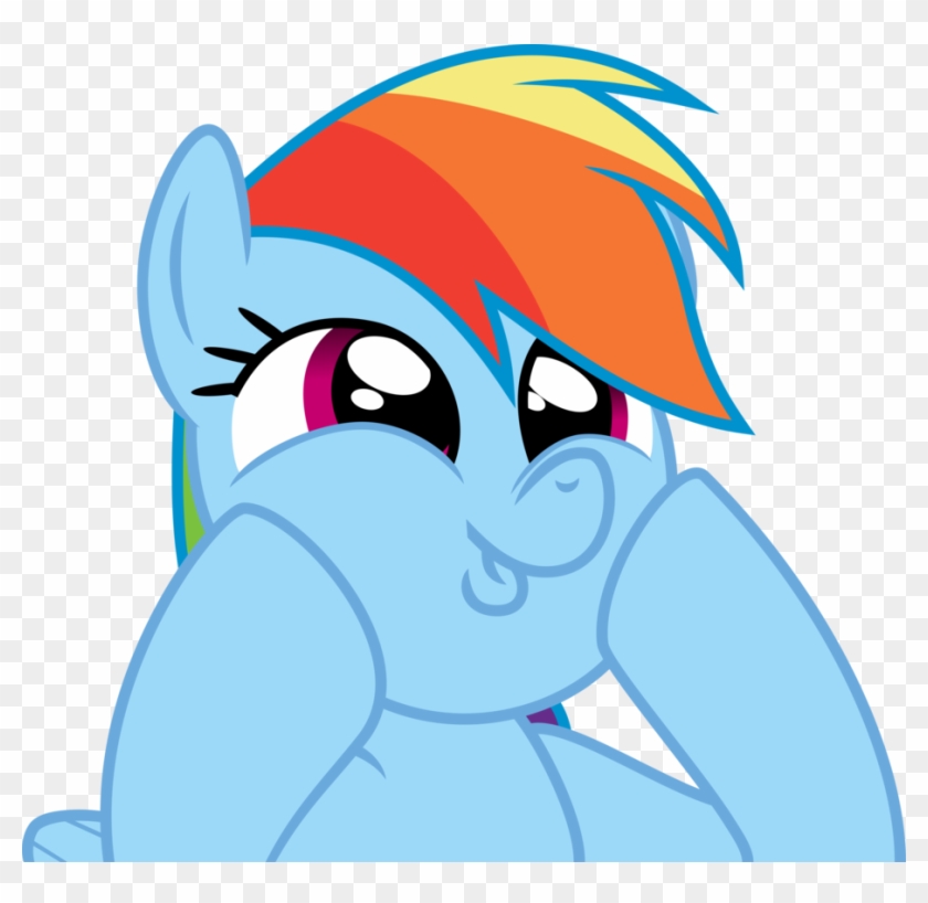 Rainbow Dash Cute Face #1303140