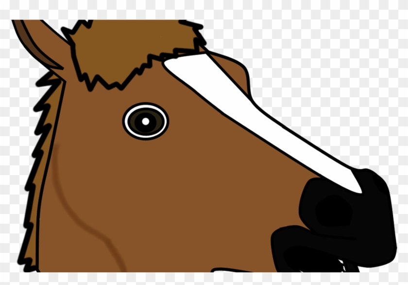 Horse Head Mask Custom By Mikibandy On Deviantart - Horse Head Clip Art #1303148