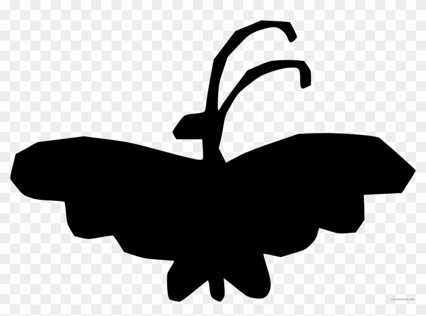 Butterfly Huge Animal Free Black White Clipart Images - Icon #1303295