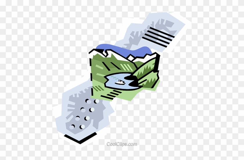 Geotechnical Style, Norway Royalty Free Vector Clip - Illustration #1303301