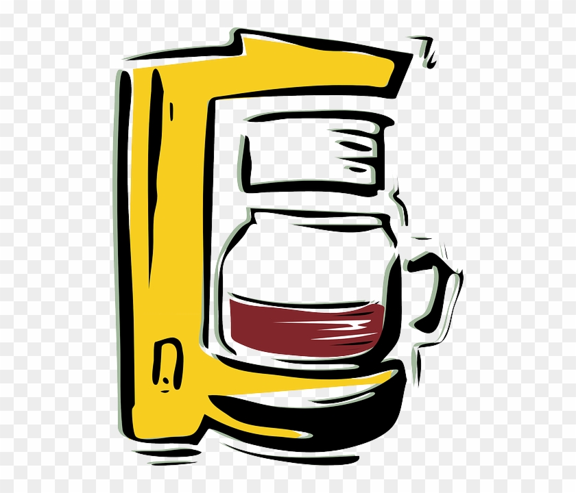 Food, Cartoon, Hot, Beverages, Coffee, Drink, Machine - Coffee Maker Clip  Art - Free Transparent PNG Clipart Images Download