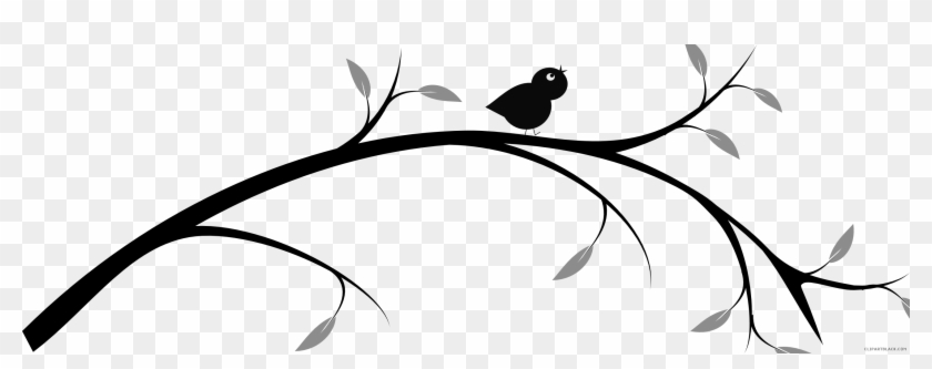 Huge Bird Animal Free Black White Clipart Images Clipartblack - Branch Out Png #1303382